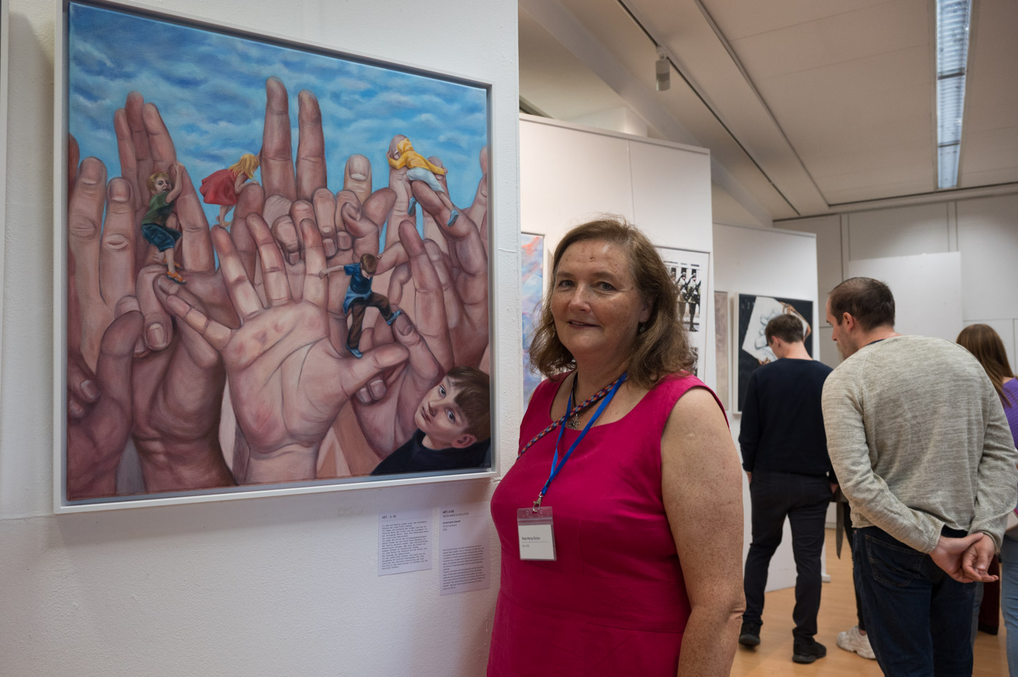 Die Grundrechte in der BBK Galerie Frankfurt Vernissage DSC7771