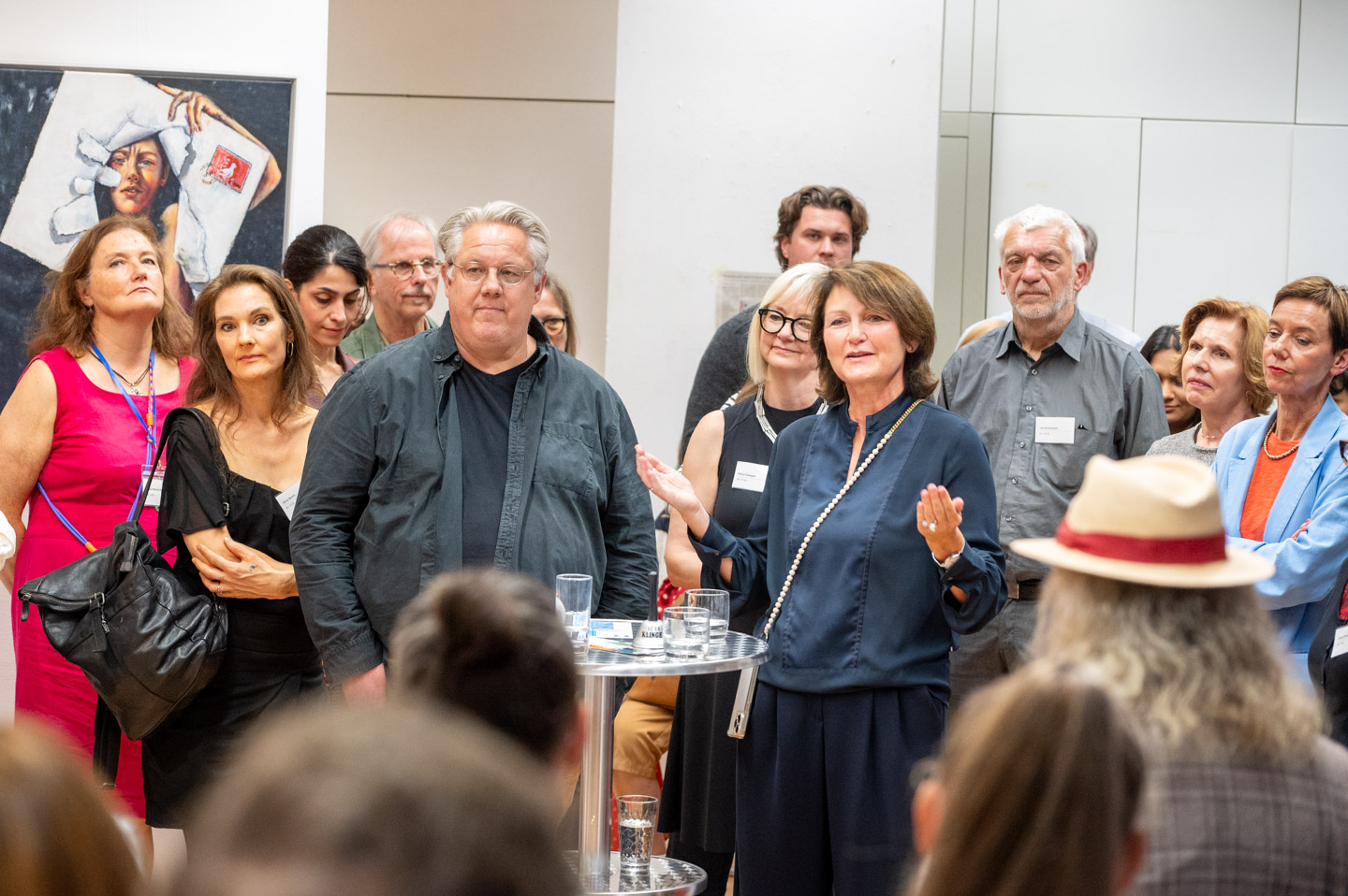 Die Grundrechte in der BBK Galerie Frankfurt Vernissage DSC7807