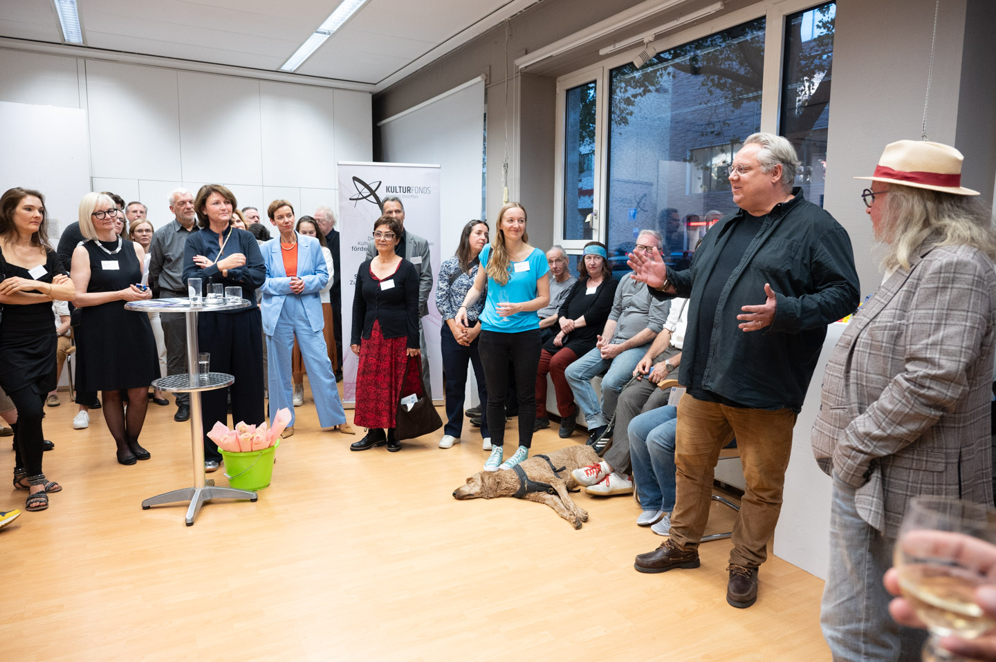 Die Grundrechte in der BBK Galerie Frankfurt Vernissage DSC7810